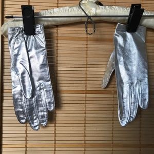 Silver gloves